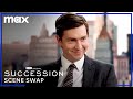 Nicholas Braun & Matthew Macfadyen Swap Roles | Succession | Max