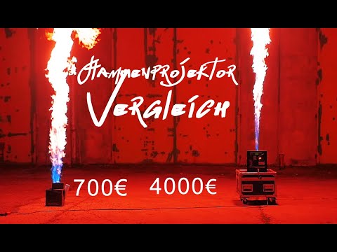 Flammenprojektor Vergleich 🔥 Explo GX2 VS Explo X2 Wave Flamer