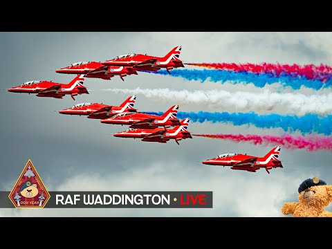 LIVE RED ARROWS TRAINING & WORK UP 2026 SEASON • RAF WADDINGTON 09.02.26 #redarrows