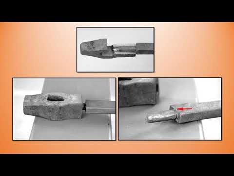 CBA/ABANA Level III Grille - Coaching Session: Forging Tenons on Flat-Bar for the Grille Frame