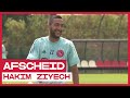 Afscheid: Hakim Ziyech zet zijn laatste stappen op het trainingsveld van Ajax