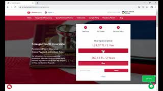 IKAMET INSURANCE / OTURUM İZİN SİGORTASI / İKAMET  SİGORTASI / YABANCILAR İÇİN Ö