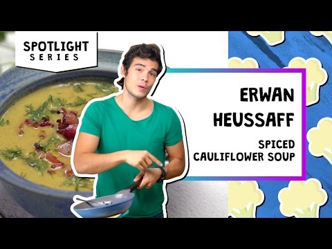 Spiced Cauliflower Soup l Spotlight-Erwan Heussaff