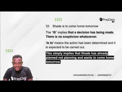 Q31 to Q35 JAMB ENGLISH 2017 PAST QUESTIONS SOLVED