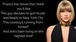 Taylor Swift - Riptide (Lyrics)