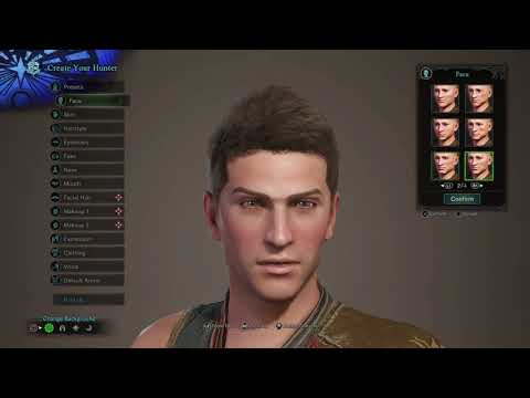 Monster Hunter World Part 1: Character Creation And Jargas Of The Ancient Forest