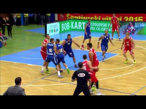 ABA Liga 2015/16 highlights: Tajfun - Sutjeska, R01 (2.10.2015)
