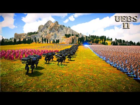 500,000 HEROES & JEDIS vs 1,000,000 TYRANID WARRIORS | Ultimate Epic Battle Simulator 2 | UEBS 2