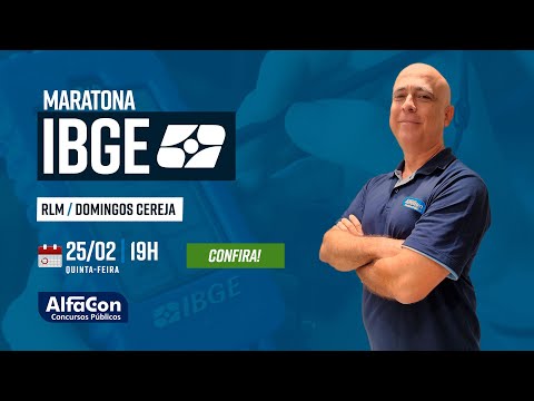 Maratona IBGE - RLM | AlfaCon