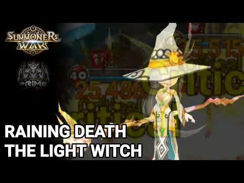 @GenesisPrime Raining Death - The Light Witch - Summoners War