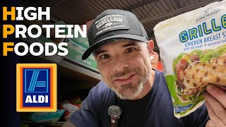 EASY High Protein Meals from ALDI - Breakfast, Lunch, & Dinner!