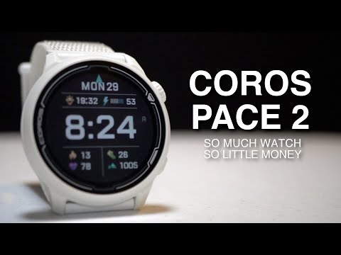 Išmaniojo laikrodžio Coros Vetrix 2 silikoninis dirželis, Juodos spalvos video