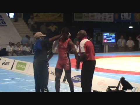 JR WORLD GR: Coleman (USA) dec. Boudjemline (ALG) , 66 kg