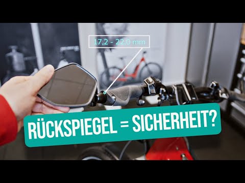 Busch und Müller Cyclestar E Fahrrad Rückspiegel für Ebikes am Riese und Müller Nevo 4 montiert DIY!