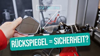 Busch und Müller Cyclestar E Fahrrad Rückspiegel für Ebikes am Riese und Müller Nevo 4 montiert DIY!