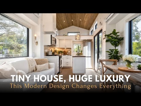 Tiny House, Huge Luxury: Stunning Modern Design Changes Everything
