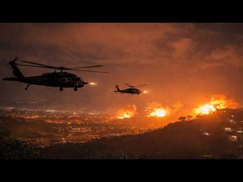 Shocking Footage!US attacks VENEZUELA - MADURO out!