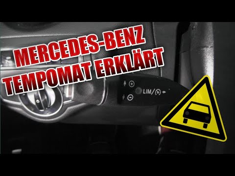 Mercedes Benz Tempomat: Bedienung und Funktionen | Detailierte Anleitung!