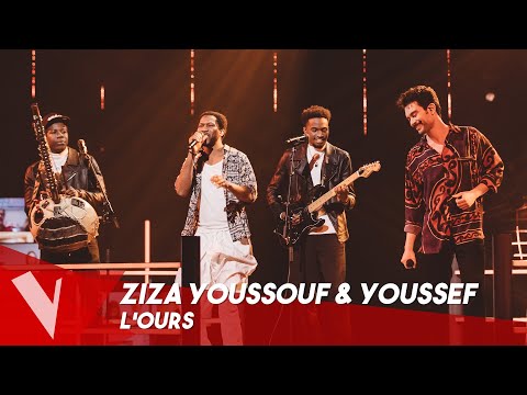 Christophe Maé & Youssou N'Dour - 'L'ours' ● Ziza & Youssef | Duels | The Voice Belgique Saison 9