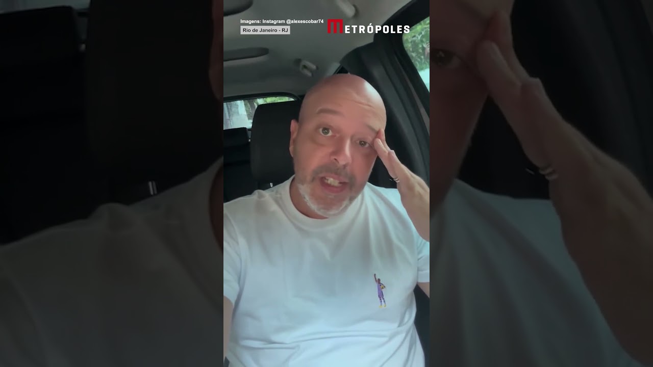 Alex Escobar explica ausência da TV e revela que vai precisar operar