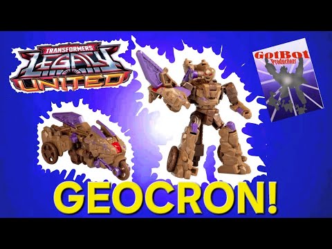 Transformers Legacy United Geocron - GotBot True Review NUMBER 1220