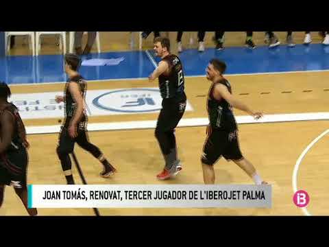 Joan Tomàs renova amb l’Iberojet Palma