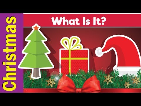 Learn Christmas Vocabulary | What Is It? | English Pattern Practice for ESL | Fun Kids English