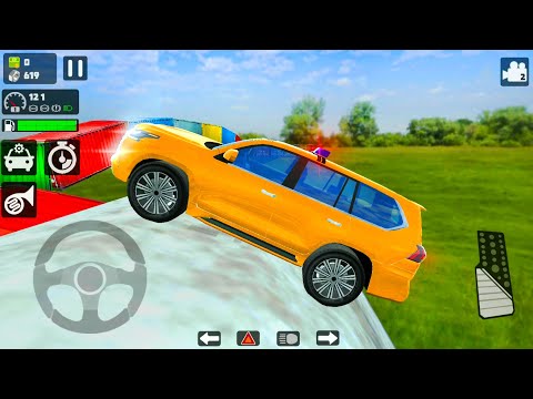 Lexus SUV Simulator With Police Sirens #13 - Drive On Sea Containers - Android Gameplay