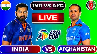 🔴Live: India vs Afghanistan | IND vs AFG Live Cricket Scores | IND V AFG Live Cricket Match Today