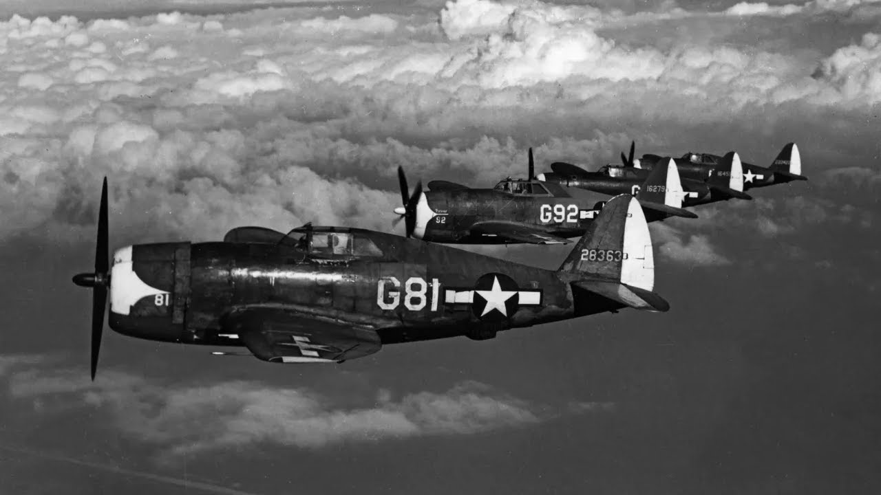 German Pilots Laughed At The P-47 Thunderbolt, Until Its Eight .50s Rained Lead on Them