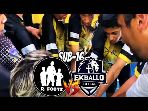 ESTREIA SUB 16 NA COPA KIDS - R.FOOTZ x EKBALLO