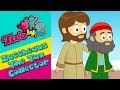 Zacchaeus The Tax Collector. Animated bible songs for children. Two By 2