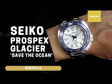 Seiko Prospex Glacier ‘Save the Ocean’ 1970 Re-Interpretation SPB301J1