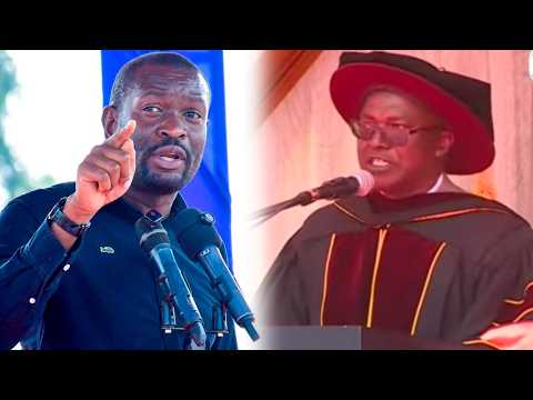 MIMI NDIO SIFUNA! See what Happened as Edwin Sifuna Presided Over CUEA 45TH Graduation Ceremony