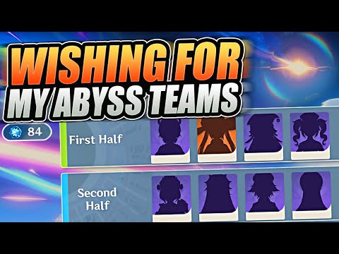 I let the STANDARD BANNER RANDOMLY decide my ABYSS TEAMS