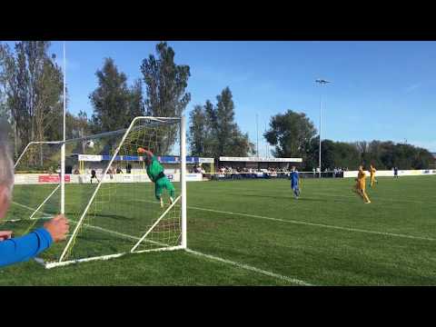 Baffins Milton Rovers goal vs Selsey FC (Blu Boam)