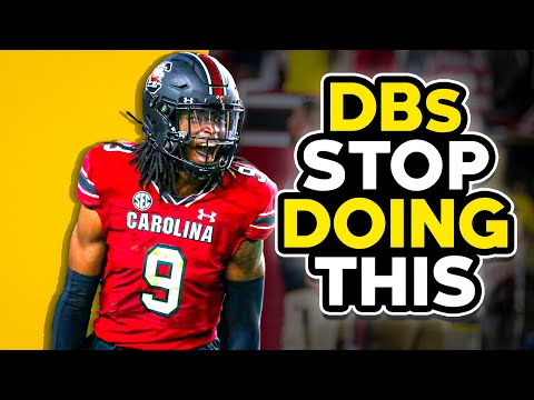 The 5 COMMON MISTAKES Defensive Backs Make