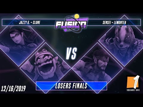 Fusion #2 - Jazzy G. / Clune Vs. Sensei / Lemontea - Losers Finals - Smash Ultimate