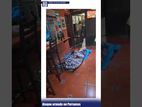 Ataque armado en Parramos