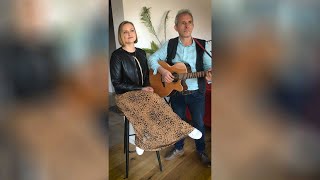 Lied zur Beerdigung (Fields of Gold - deutsche Version) von Trauersängerin Melanie Casni (Ludwigsburg / Stuttgart) & Gitarrist  Frank Ebert.