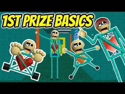 1ST PRIZE HAS TAKEN OVER BALDI! | 1st Prize's Basics V1.4 | New Baldi's Basics Mod 1st Prize's Mania