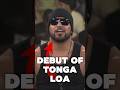 Tonga Loa's WWE DEBUT #wwe  #wrestling #shorts