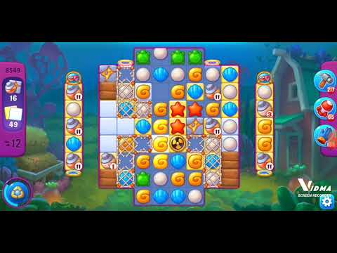 Fishdom. 8549 super hard level no boosters and diamonds. 16 moves