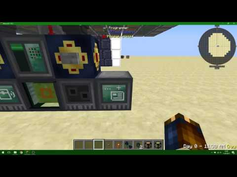 Minecraft Modded - Woot automation with RFTools Control