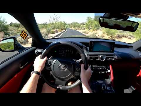 2022 Lexus IS500 - POV Canyon Drive (Binaural Audio)