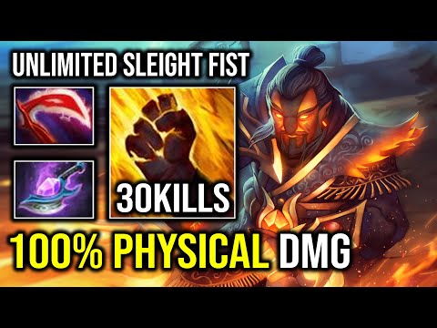 NEW EMBER GOD Arcane Blink Unlimited SLEIGHT OF FIST 100% Physical Desolator Build Dota 2