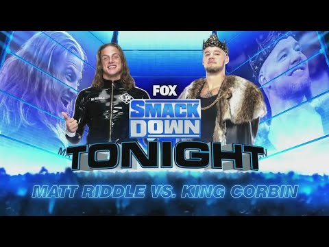 Matt Riddle Vs King Corbin - WWE Smackdown 25/09/2020 (En Español)