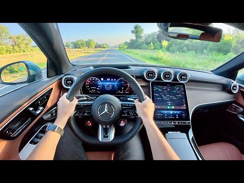 2025 Mercedes-AMG GLC 63 S E Performance Coupe - POV Driving Impressions
