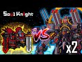 Brotherhood Revenge? -  Dark & Grand Knight vs 2x Zulan - Soul Knight Boss vs Boss