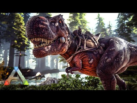 Taming a level 145 REX and another RAPTOR - ARK LOST ISLAND